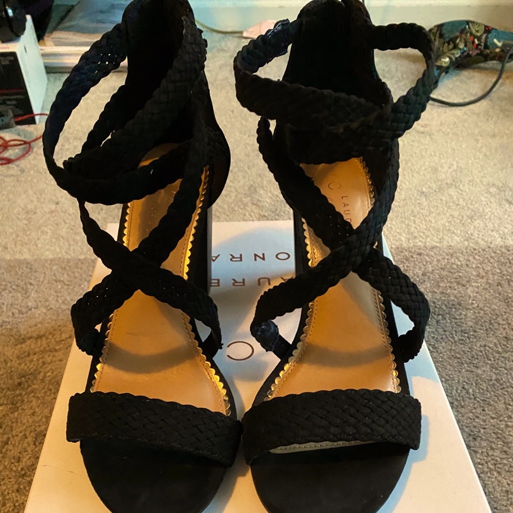 Black heels